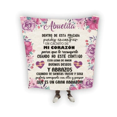 FRAZADA POEMA PARA LA ABUELA - comprar en línea