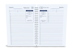 Imagem do Agenda Católica 2026 Imaculado Coração de Maria, Azul, Capa 08