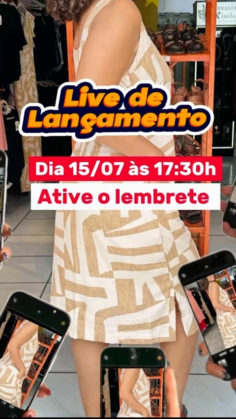 Banner da categoria Live de Lançamento