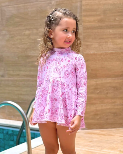 Blusa de Proteção Solar UV50 | Estampa Paisley - comprar online