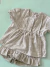 Conjunto Infantil Feminino de Blusa e Short Saia Amor na internet