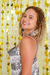 Imagem do vestido nina paetê prata com franjas