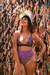 top bossa roxo e prata - comprar online