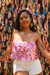 top ceci rosa brilho - loja online