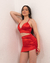 Top Zara de saten Solo online - tienda online