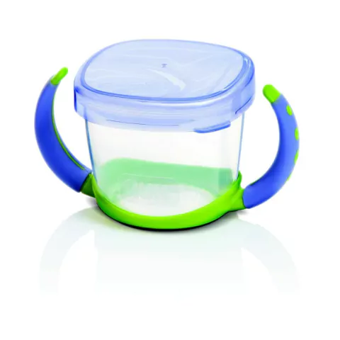 Pote para Porções de Alimentos ou Frutas ACTIVE SNACKER Não Derrama e a Criança Come Sozinha USO Acima de 12 Meses Nuk