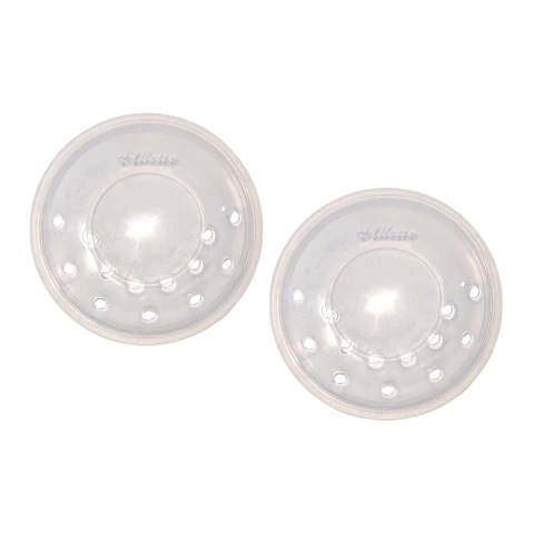 Conchas de Seios PROTETORAS Para Iniciação da Amamentação e PROTEÇÃO dos Mamilos 01 Par Flexíveis ALL002 Alleite