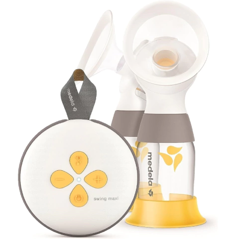 Bomba SWING MAXI Extratora DUPLA Tira Leite Elétrico BIVOLT Medela