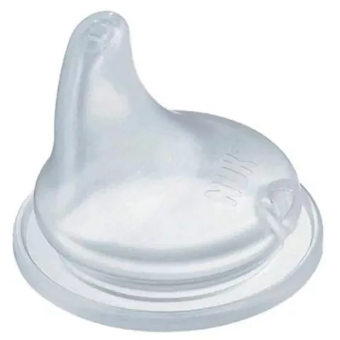 Bico Antivazamento de SILICONE Super Macio Para Copos de Treinamento USO Acima de 6 Meses Nuk