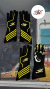 Guantes JS negros y amarillos