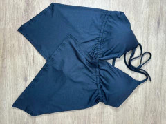 Blusa Suplex Transpassada com Decote V e Costas Abertas - comprar online