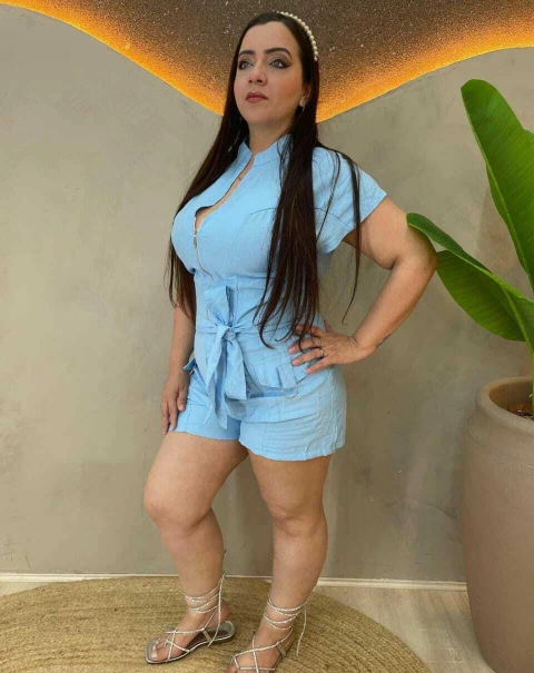 Macaquinho Feminino em Poliéster com Elastano - comprar online