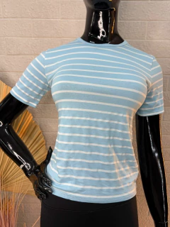 Blusa Listrada em Viscose com Elastano - Conforto e Estilo no Dia a Dia - comprar online