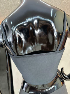 Top Fitness Básico em Poliéster com Elastano Preto na internet