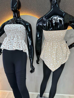 Blusa Batinha Tomara que Caia em Viscose - comprar online