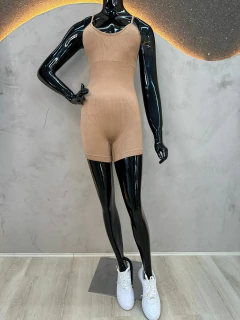 Macaquinho Fitness Feminino - Poliamida com Elastano - Baratão Confecções