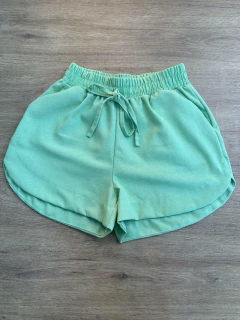 Short Feminino em Viscose com Linho - loja online