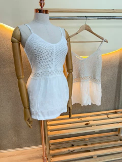 Blusinha Feminina em Tricô 100% Algodão - comprar online