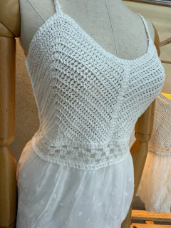 Blusinha Feminina em Tricô 100% Algodão na internet