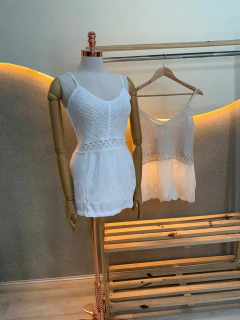 Imagem do Blusinha Feminina em Tricô 100% Algodão