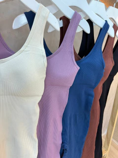 Imagem do Macacão Fitness Feminino em Poliamida com Elastano