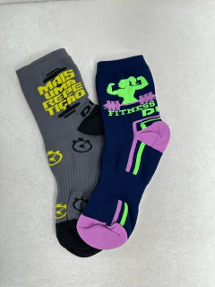 Kit com Dois Pares de Meias Feminina Esportiva para Corrida e Academia - Estilo, Conforto e Performance na internet