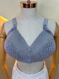 Sutiã Estampado com Renda - Conforto e Estilo no Dia a Dia - comprar online