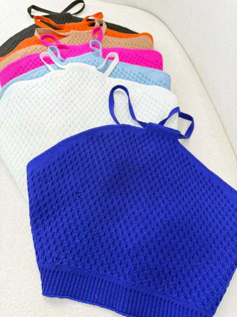 Cropped Modal com Amarração - Estilo Artesanal e Sensual na Medida Certa