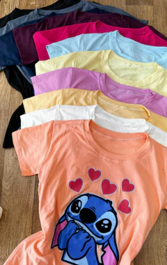 T-Shirt Feminina em Viscose com Elastano - comprar online