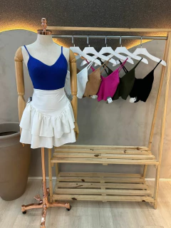 Cropped Modal Alça Fina - Conforto e Estilo