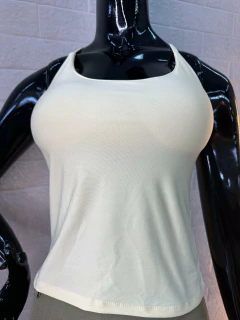 Blusinha de Alça em Poliamida com Elastano