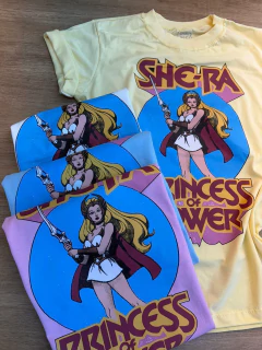Blusa T-shirt 100% Algodão - Estampa She-Ra ?? - comprar online