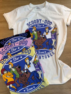Blusa T-shirt 100% Algodão - Estampa Scooby-Doo - comprar online