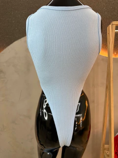 Conjunto Feminino Body Cavado e Calça - Poliéster com Elastano - loja online