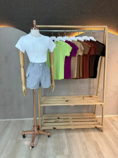 Blusa Canelada Feminina em Viscose com Elastano - Conforto e Estilo em uma só peça ? - comprar online