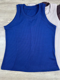 Imagem do Blusa Canelada Feminina em Viscose com Elastano Sem Manga - Básica, Moderna e Super Confortável ?