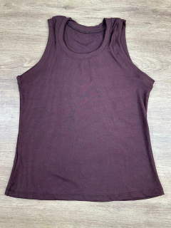 Blusa Canelada Feminina em Viscose com Elastano Sem Manga - Básica, Moderna e Super Confortável ? - comprar online