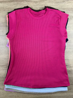 Blusa Canelada Sem Manga Feminina - Básica e Versátil - Baratão Confecções
