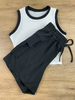 Conjunto Feminino Cropped + Short - Conforto e Estilo ? - comprar online
