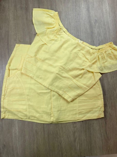 Conjunto Feminino Cropped + Short Saia - Estilo e Sofisticação - loja online