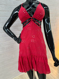 Vestido de Lese com Bojo e Forro