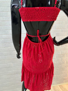 Vestido de Lese com Bojo e Forro - Baratão Confecções