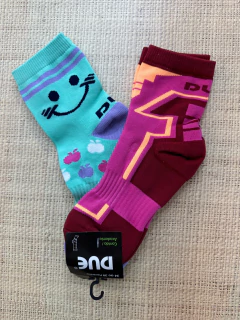 Kit com Dois Pares de Meias Feminina Esportiva para Corrida e Academia - Estilo, Conforto e Performance