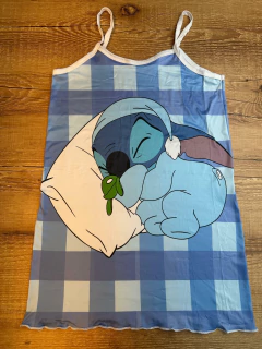 Camisola Feminina de Dormir com Estampa de Personagens - Baratão Confecções