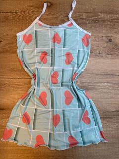 Camisola Feminina de Dormir com Estampa de Personagens