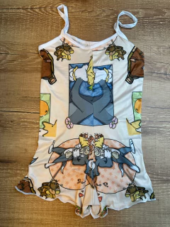 Macaquinho Feminino de Dormir com Estampa de Personagens na internet