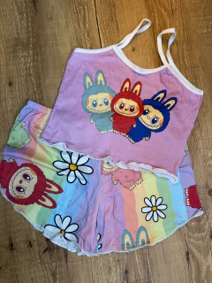 Baby Doll Feminino em Poliéster e Elastano - Conforto e Estilo Divertido na internet