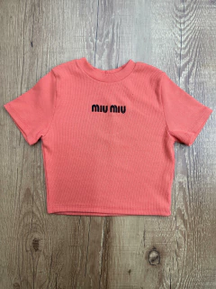 Cropped Feminino Miu Miu em Algodão com Elastano ?