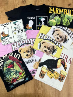 Cropped Camiseta Feminina em Algodão - Estampas Divertidas e Estilosas - comprar online