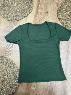 Blusa Canelada em Algodão com Elastano - comprar online